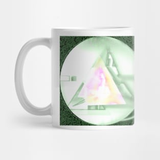 Surrounded Triangles Mug